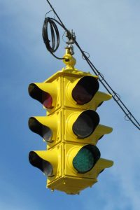 Restored Crouse-Hinds Type DT 4-way traffic light