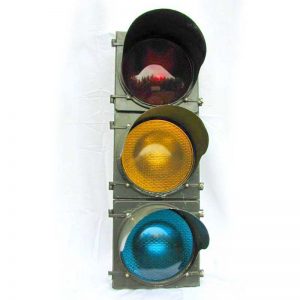 12-inch 3-section Incandescent Traffic Light