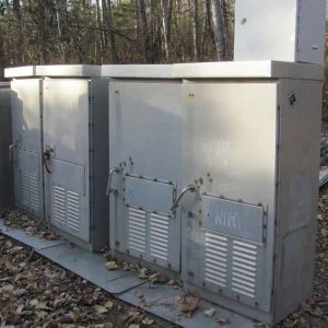 Large Empty Traffic Signal Controller Cabinet